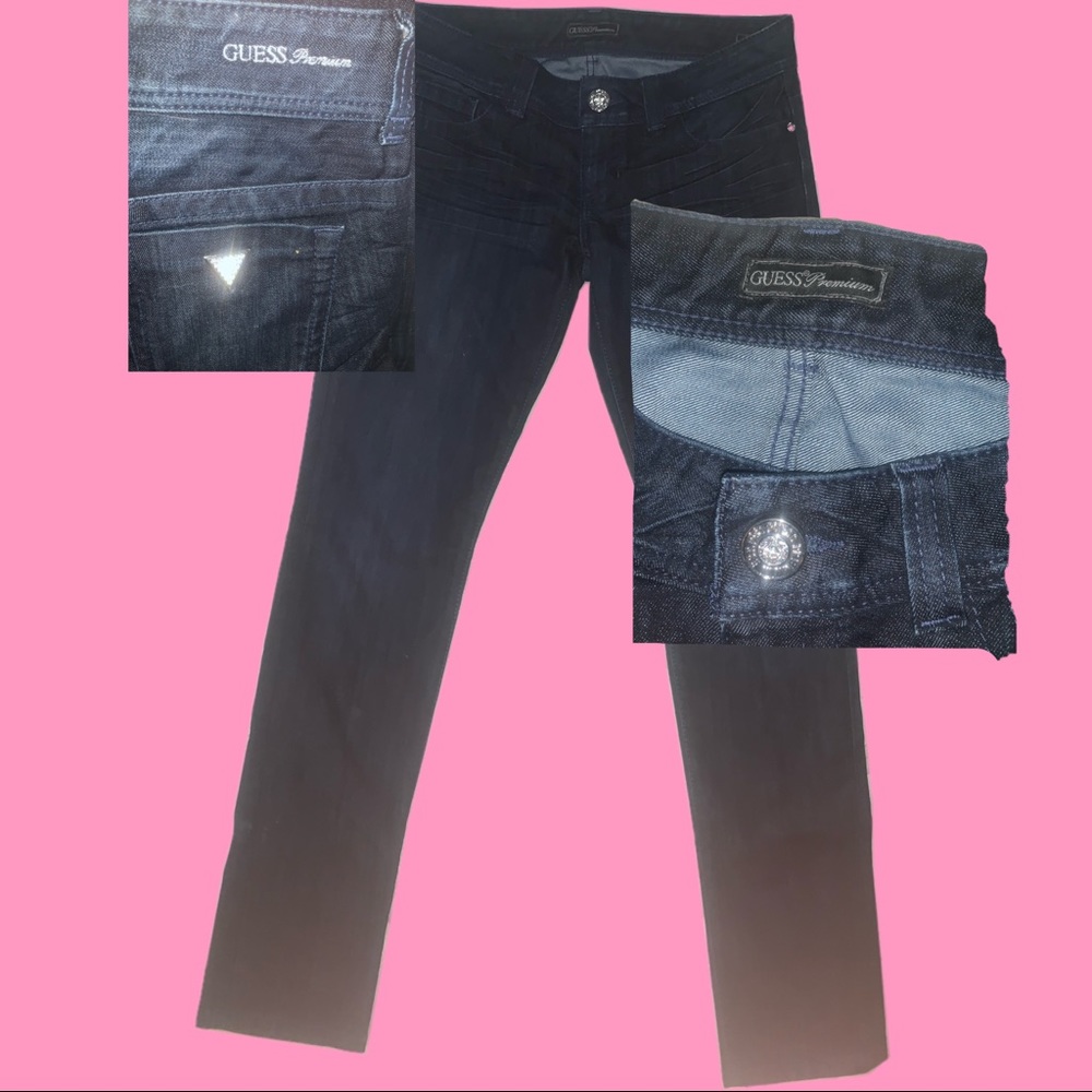 Vintage Y2K Low Rise Guess Jeans